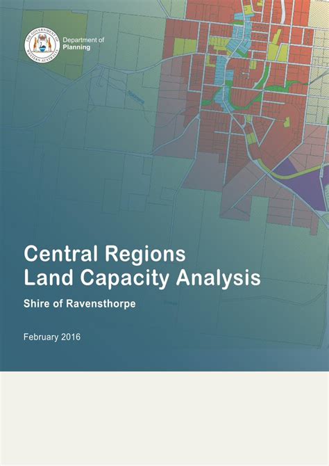 Central Regions Land Capacity Analysis .